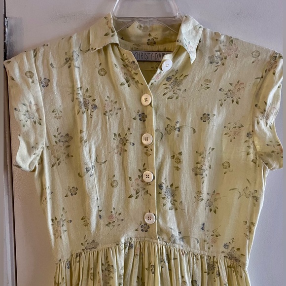 Christy Dawn The Piper Dress Yellow Floral - Picture 5 of 11